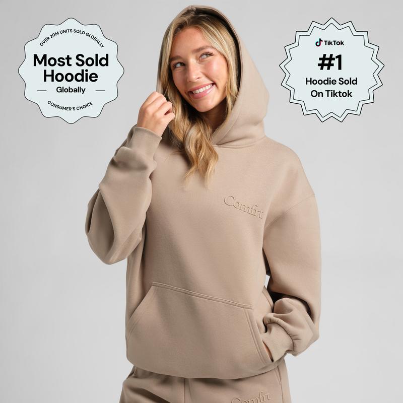 Comfrt | Minimalist Hoodie - Mega | Super Soft Slightly Weighted Mega Hoodie