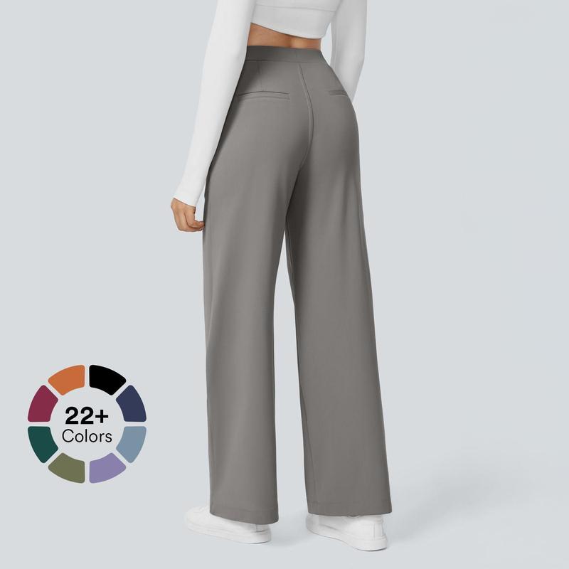 【Creator’s Pick】Halara Flex DayStretch High Waisted Pocket Straight Leg Work Pants #BackToSchool