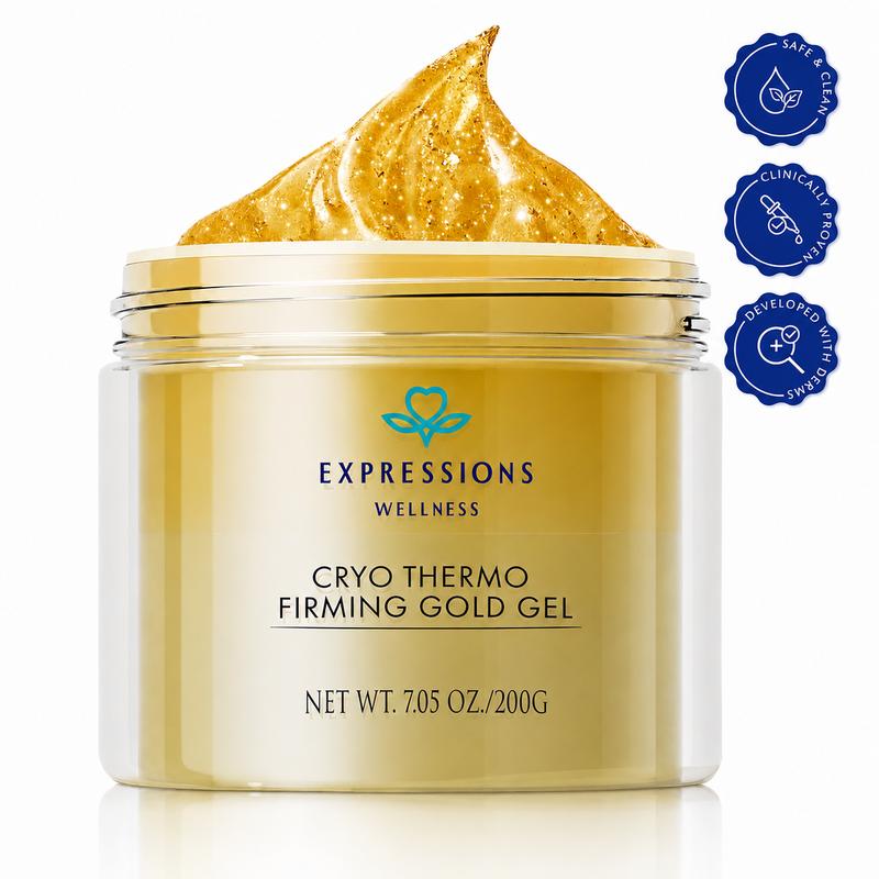 15-Day Fast-Acting Anti Cellulite  Sculpting & Tightening  Burn Gold Massage Cream |  Cryo Thermo cellulite remover for legs ,Belly & Arm|Refreshing Formula | Unisex Body Contouring Treatment for Men & Women |200 G #sohochic