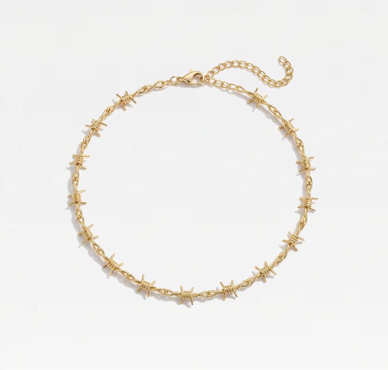 The Barb Wire Choker Danielle Guizio X The M Jewelers